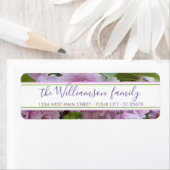 Elegant Chic roze Spring Cherry Blossom Tree Foto Etiket (Insitu)