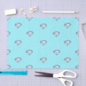 Elegant Chic Shiny Diamonds Girly Tissuepapier (Craft)