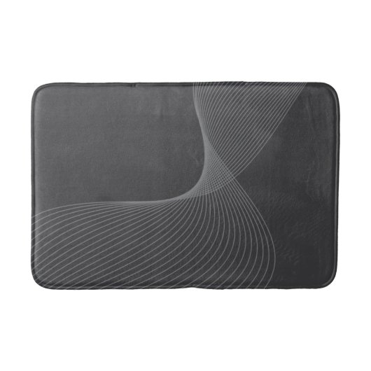 Elegant, chic, simple, modern graphic pattern art badmat (Voorkant)