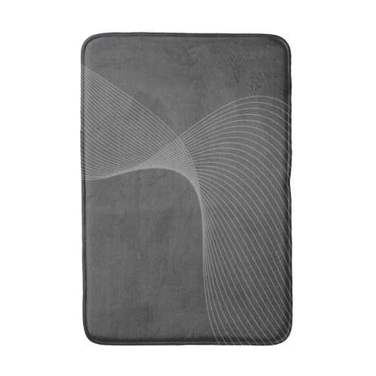 Elegant, chic, simple, modern graphic pattern art badmat (Voorkant Verticaal)