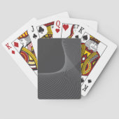 Elegant, chic, simple, modern graphic pattern art pokerkaarten (Achterkant)
