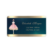 Elegant Chic Sophisticated, Ballerina Green Etiket (Voorkant)