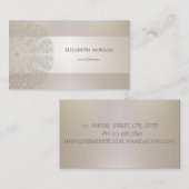 Elegant Chic Sophisticated, Lace Visitekaartje (Voorkant / Achterkant)