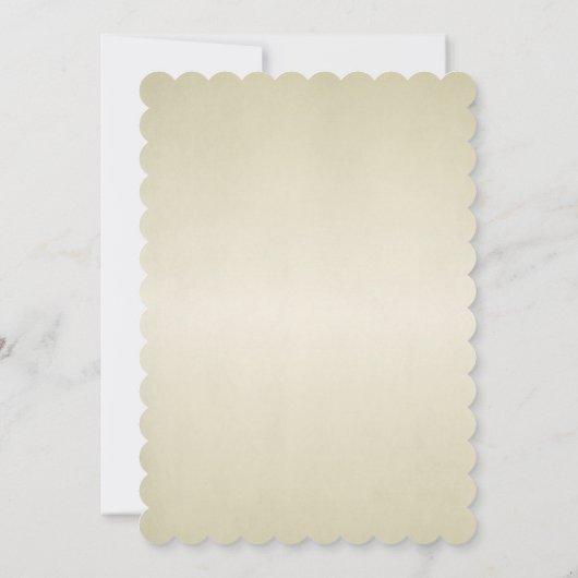 Elegant Chic Stylish, Bride Dress Vrijgezellenfees Kaart (Achterkant)