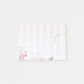 Elegant Chic Stylish Girly, Flamingo, Pineapple Post-it® Notes (Voorkant)
