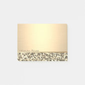 Elegant Chic Stylish Girly, Gold Glitter Post-it® Notes (Voorkant)