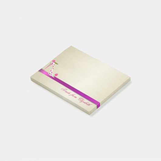 Elegant Chic Stylish Girly, High Hiel Post-it® Notes (Schuin)