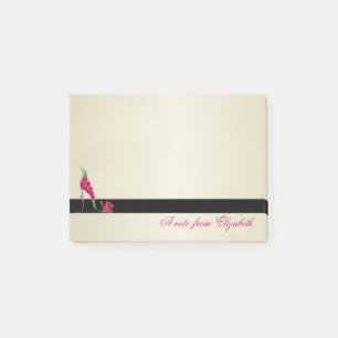 Elegant Chic Stylish Girly, High Hiel Post-it® Notes