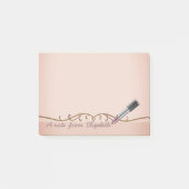 Elegant Chic Stylish Girly , lipstick Post-it® Notes (Voorkant)