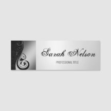Elegant Chic Stylish Grey Swirls Damask