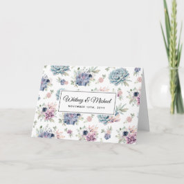 Elegant Chic Succulent Florals Evening