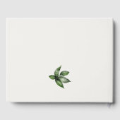 Elegant Chic Tropical Rainforest Toucan Wedding Gastenboek (Achterkant)