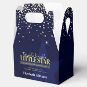 Elegant Chic Twinkle Little Star Baby shower Bedankdoosjes (Geopend)