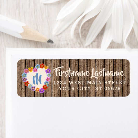 Elegant Chic Typography Script Etiket (Insitu)