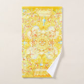Elegant Chic Venetian Floral Paisley Bad Handdoek (Handdoek)