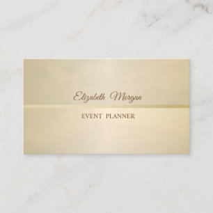 Elegant, Chic, Vintage, Eenvoudig Visitekaartje