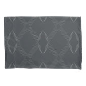 Elegant, chic, weelderig, single line pattern kussensloop (Voorkant)