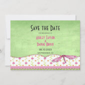 Elegant Chic Whimsical Country Boho Floral Wedding Save The Date (Voorkant)