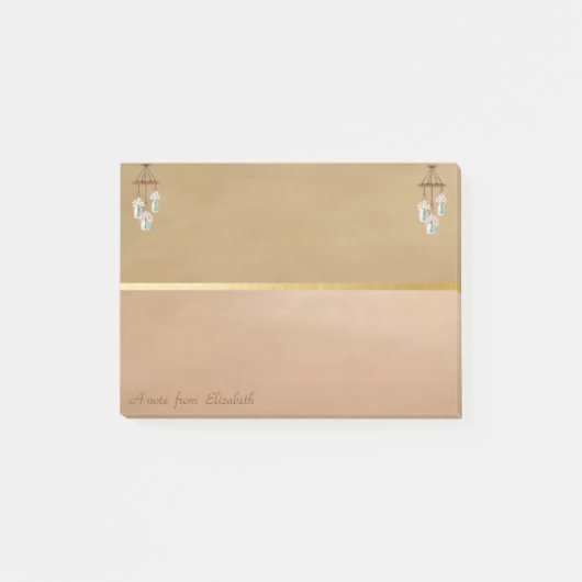 Elegant Chic Wind Chimes - Gepersonaliseerd Post-it® Notes (Voorkant)