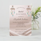 Elegant Chic Wind Chimes Vrijgezellenfeest Kaart (Staand voorkant)