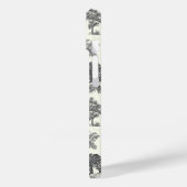 Elegant Chic Zwart Wit Paard Toile Case-Mate iPhone Case (Achterkant / Links)