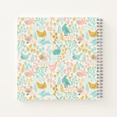 Elegant Chicken Baby shower Gastenboek Notitieboek (Achterkant)