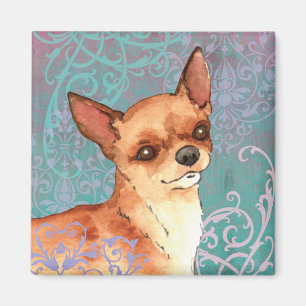 Elegant Chihuahua Magneet