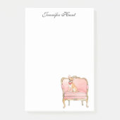 Elegant chihuahua waterverf Notitieblok Post-it® Notes (Voorkant)