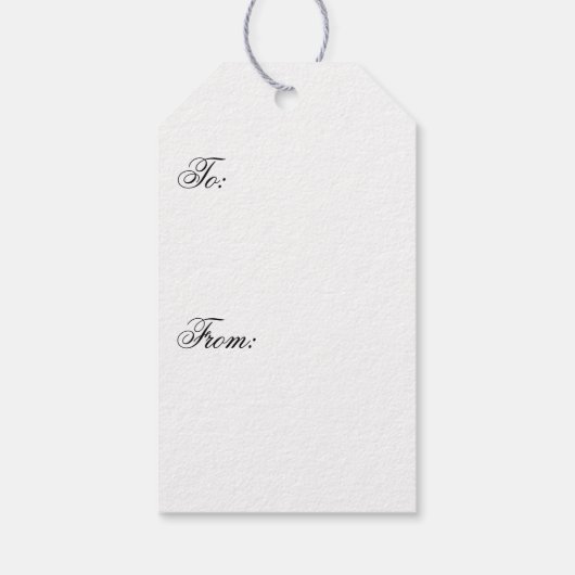 Elegant Chill Cadeaulabel (Achterkant)