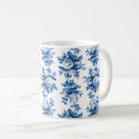 Elegant China Blue Rozen