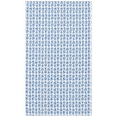 Elegant  China Blue Rozen Tafelkleed (Voorkant)