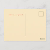 Elegant Chinees Nieuwjaar Briefkaart (Achterkant)