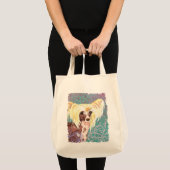Elegant Chinese Crested Tote Bag