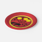 Elegant Chinese New Year Pig Lantaarns Papieren Bordje (Gekanteld)