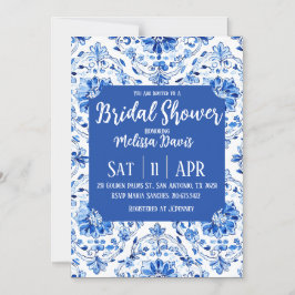 Elegant Chinoiserie Bridal Shower Invitation Magnetische Uitnodiging