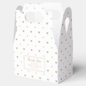 Elegant chique Baby shower Bedankdoosjes (Geopend)