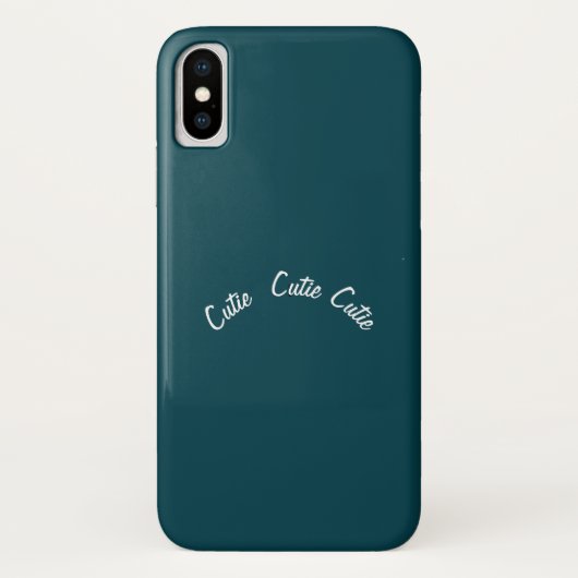 Elegant chique blauw Blauwgroen Case-Mate iPhone Case (Achterkant)