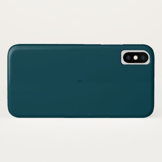 Elegant chique blauw Blauwgroen Case-Mate iPhone Case (Achterkant (horizontaal))