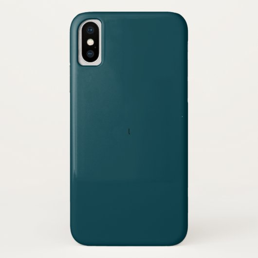 Elegant chique blauw Blauwgroen Case-Mate iPhone Case (Achterkant)