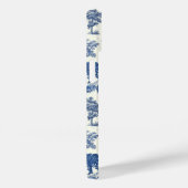 Elegant  chique blauw paardentoilet Case-Mate iPhone case (Achterkant / Rechts)