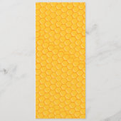 Elegant & Chique Boho bij Wildflower Trouwtafel Menu (Achterkant)