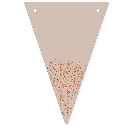 Elegant chique bruiloft vlaggetjes (Tweede vlag)