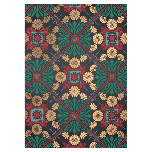 Elegant chique decoratieve tegel tafelkleed (Voorkant)