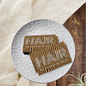 Elegant chique diamanten gouden kapsalon Haarstyli Visitekaartje