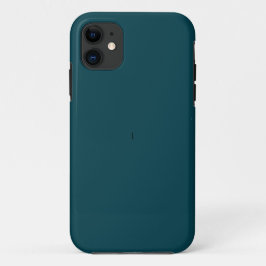 Elegant chique donkerblauw Blauwgroen Case-Mate iPhone Case