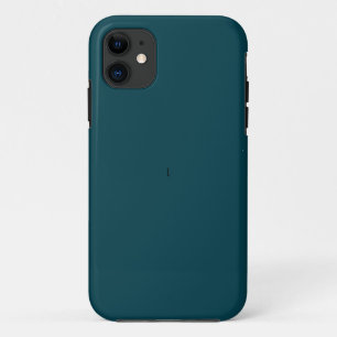 Elegant chique donkerblauw Blauwgroen Case-Mate iPhone Case