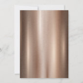 Elegant chique gouden Lijsten diamanten Afstuderen Kaart (Achterkant)