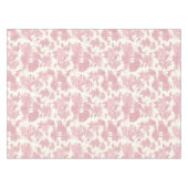 Elegant chique licht roze toile herten bos tafelkleed (Voorkant (Horizontaal))