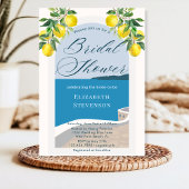 Elegant chique mediterrane kust Vrijgezellenfeest Kaart