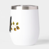 Elegant chique monogram wit (Achterkant)